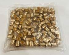 (100) 3/4" Zurn PEX Test Plug Low Lead Brass 80 PSI Max 33-200° QQP4GX