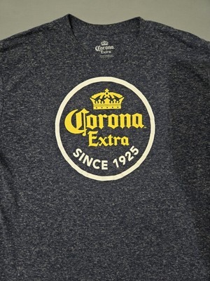 Corona Shirt Men's XL Short Sleeve Dark Blue