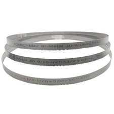 10/14 TPI, 30-9/16" x 1/2" x .020" Bandsaw Blades Replacement Milwaukee 3-Pack