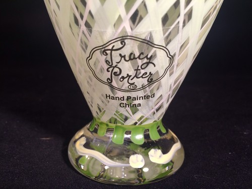 tracy porter hand painted vase