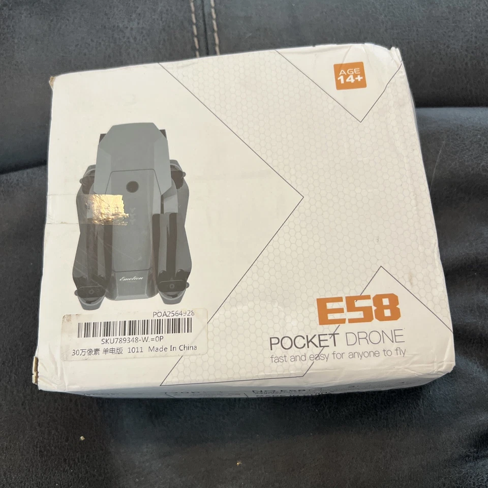 EACHINE E58 Pocket Drone, QUADCOPTER, With 480p Camera - Image 2 of 2