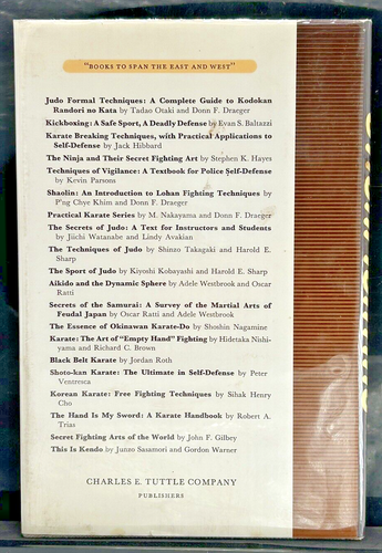 Stickfighting Martial Arts Self Defense Hardcover 1st Edition Illust. DJ 204pg - Foto 8 di 8