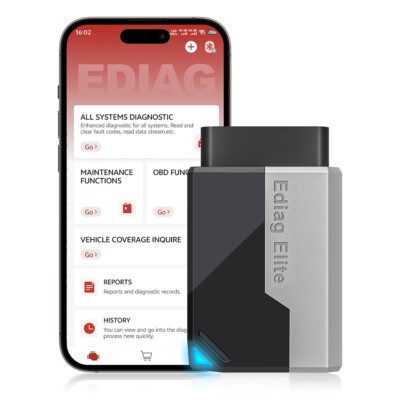 KINGBOLEN EDIAG Elite OBD2 Diagnosegerät Bluetooth Auto Auslesegerät Alle System