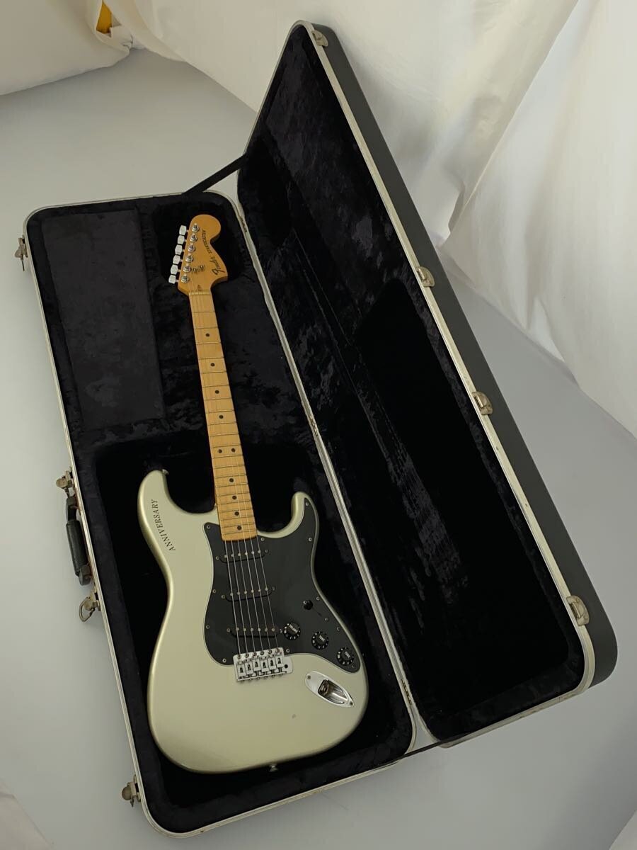 Electric Guitar Fender 25th Anniversary Stratocaster Silver