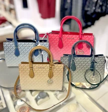 Michael Kors Sheila Women Medium Purse Crossbody Satchel Bag Handbag Messenger