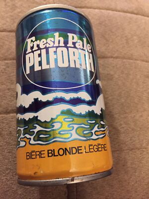 PELFORTH FRESH PALE BIERE BLONDE LEGERE 33CL STEEL PULL TAB CAN FRANCE