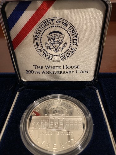 Moneta Prova 200° Anniversario Casa Bianca - Foto 1 di 11
