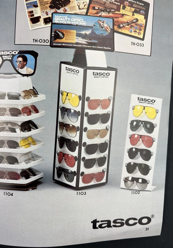 1985 TASCO SPORTS OPTICS CATALOG SCOPES GLASSES BINOCULARS MOUNTS EXC Vintage - Image 3 of 4