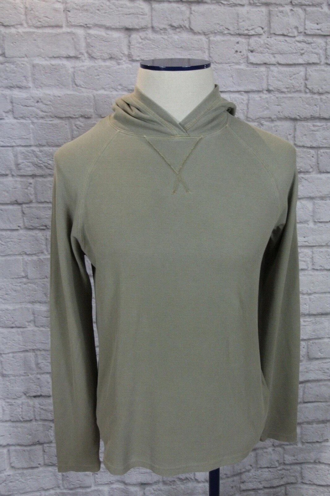 New ATM ANTHONY THOMAS MELILLO Men's Lightweight Pullover Hoodie in Sage $225