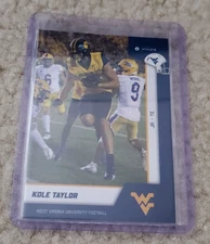 2023 ONIT West Virginia Mountaineers Kole Taylor SP Blue #87