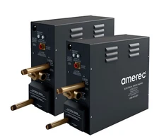 Amerec 2 AK Series Steam Generators 240 volt for use in 850-1100 Cubic feet