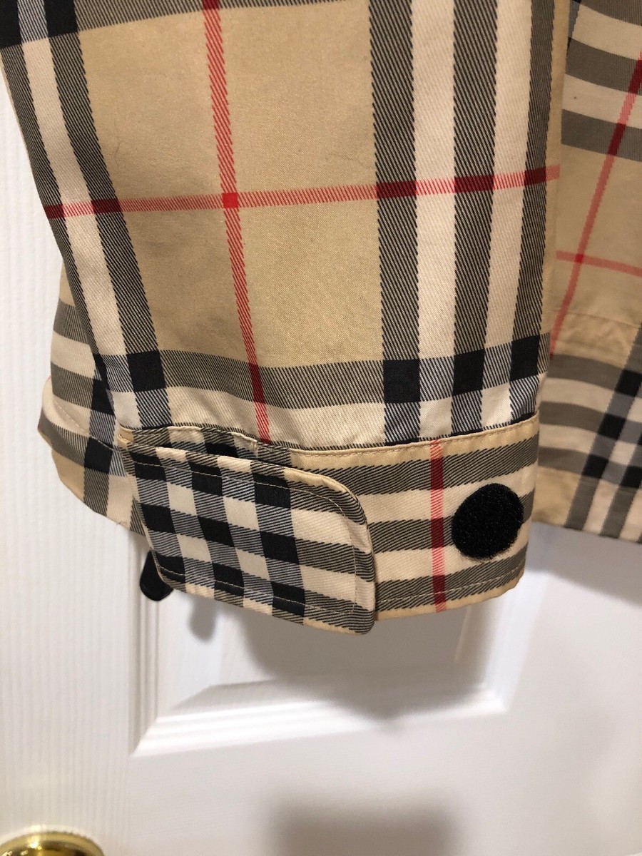 Burberry Golf Jacket Size Med UNISEX | eBay