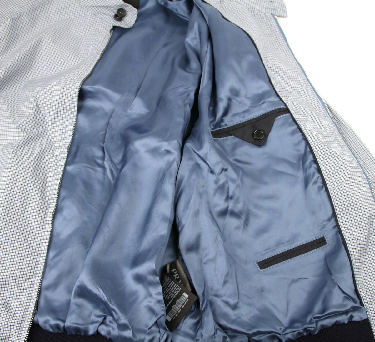 Prada★素敵!Blue Checked Nylon Zipper Jacket s-l1200.jpg
