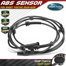 1x ABS Wheel Speed Sensor for Smart Fortwo 2008-2018 Rear Right Passenger Side