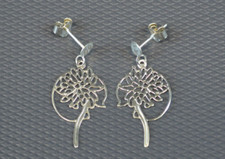 SCHMUCK - SCHÖNES PAAR OHRRINGE AUS MASSIVEM 925 SILBER #49