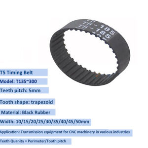 T5-220-10 10mm Wide T5 5mm Pitch Timing Belt CNC ROBOTICS