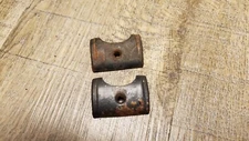 1950 BUICK INTERIOR WINDSHIELD CENTER TRIM CONNECTORS 1949