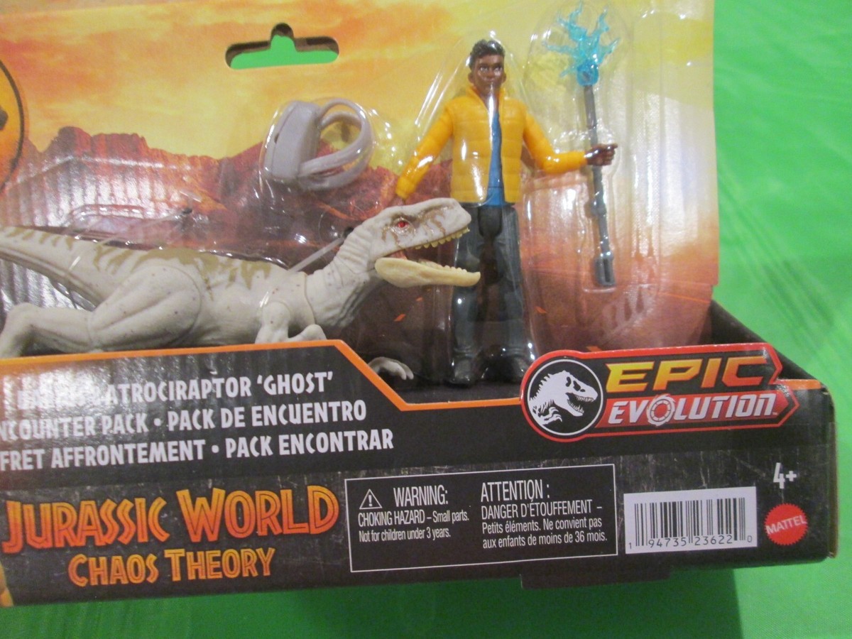 Jurassic World Chaos Theory DARIUS & ATROCIRAPTOR GHOST Encounter