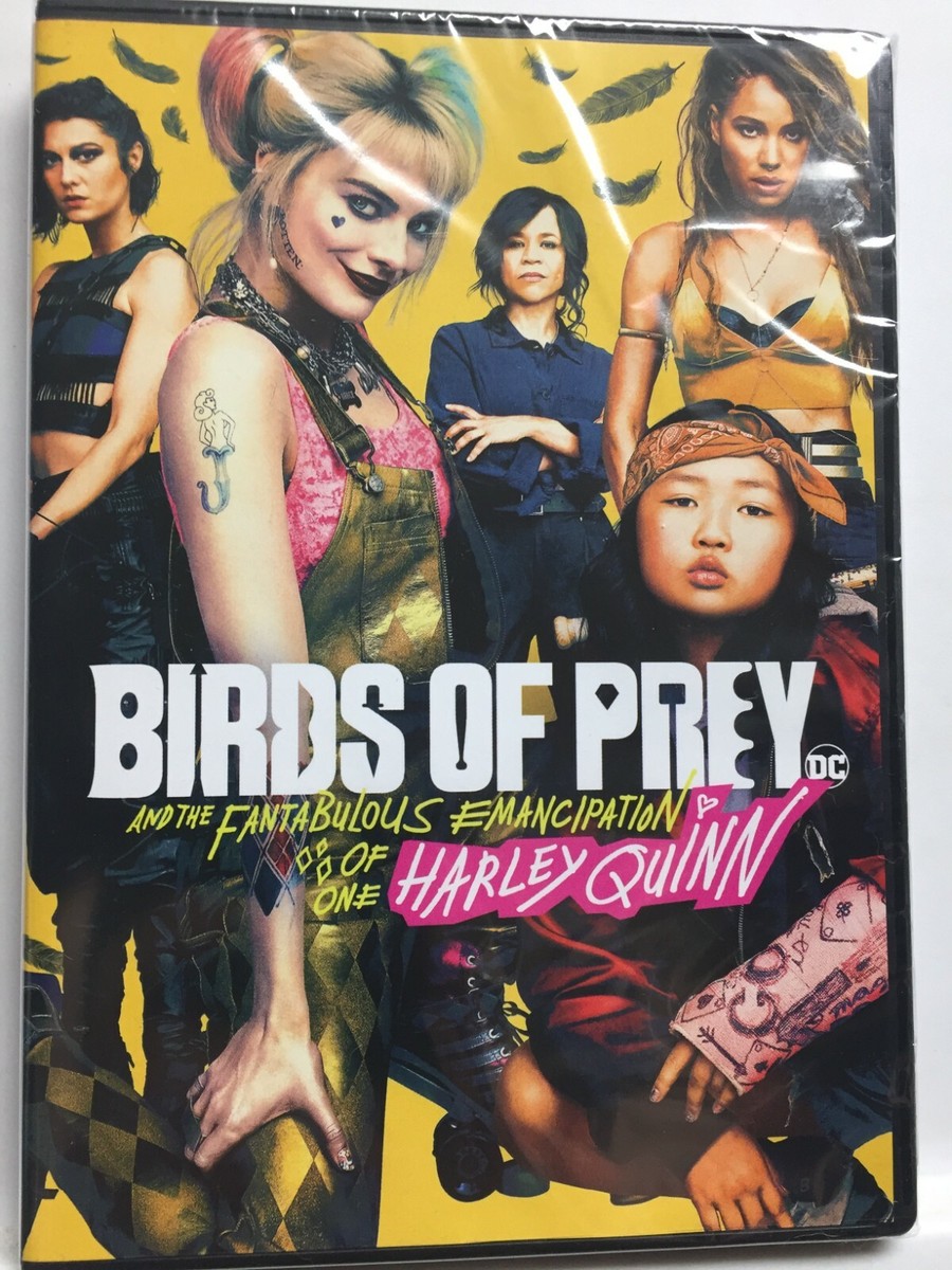 DC's Birds Of Prey (DVD, 2020) Margot Robbie,Harley Quinn,BRAND