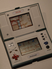 RARE Zelda NINTENDO Game & Watch VINTAGE Handheld LCD Original 1989 ELECTRONIC