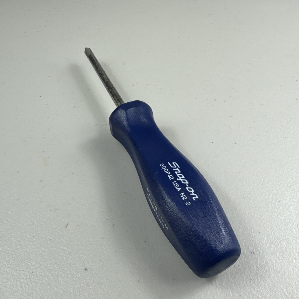 Vtg Snap-on Black Handle SSDP-42 #2 Phillips Head Screwdriver W/4