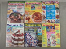 1986 Woman's Day Magazine Issues Lot of 11