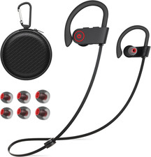 Bluetooth Wireless Headphones 16H Playtime Earbuds with Mic Stereo In-Ear Earpho