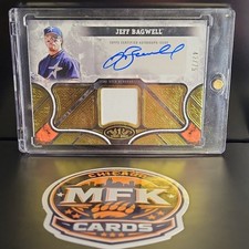 Jeff Bagwell 2025 Topps Tier One Autographed Relic Astros #AT1R-JB /75