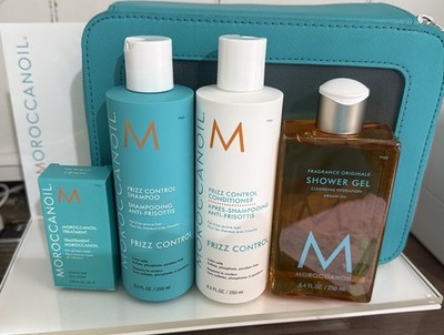 Moroccanoil Frizz Control Set   Shampoo, Conditioner, Treatment & Body Wash
