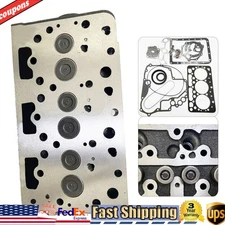 Complete Cylinder Head Assy With Valves + Full Gasket for Kubota D782 Engine New