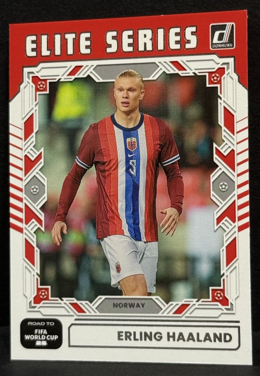 2025-26 Donruss Road To FIFA World Cup Norway Erling Haaland Elite