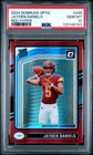 2024 Panini Donruss Optic Jayden Daniels #248 Red Hyper PSA 10