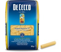 10X De Cecco Pasta 100% Italienisch Sedani Rigati N° 57 Kurze Pasta 500G