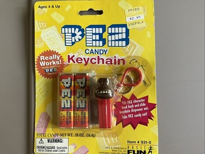Pez Candy Keychain Rafiki Basic Fun + Candy 1999