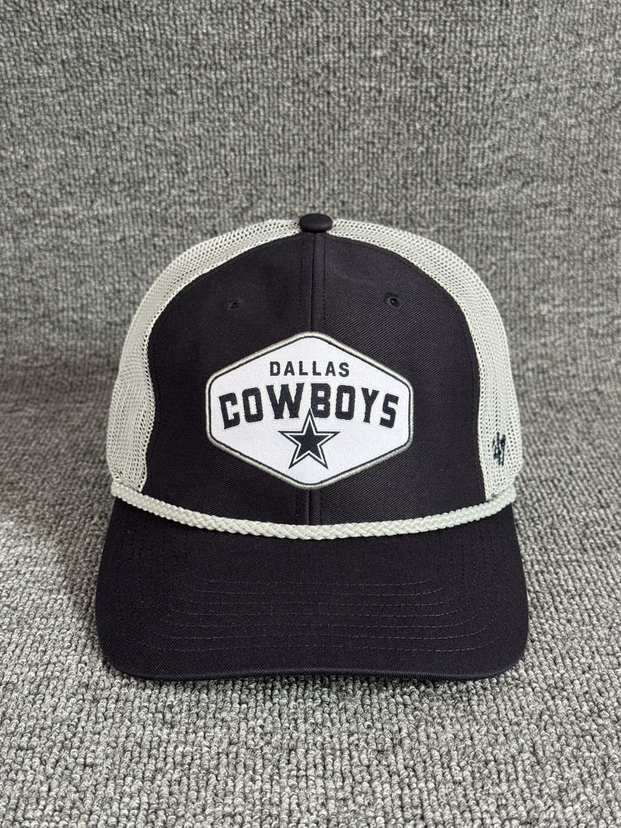 '47 Brand Dallas Cowboys Trucker Strapback Navy White OSFA NFL Mesh Back Hat