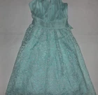 Nwot Girls EMILY ROSE Mint Dressy Party Lace Dress Size 16