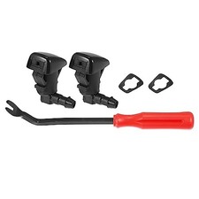 5pcs Front Windshield Wiper Washer Nozzle Spray Jet Kit 25815793 for Cadillac