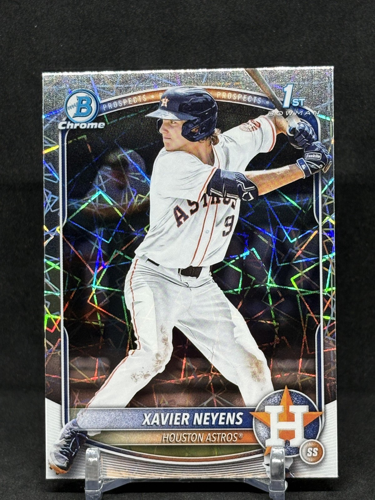 2025 Bowman Draft #BDC-2 Xavier Neyens Chrome Laser Refractor
