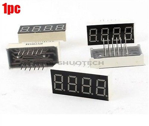 0.4 Inch 4 Digit Led Display 7 ment Common Cathode -Red New Ic co *rr ...