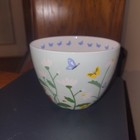 Portobello by Design Bone China 20 oz. Mug Strawberry Butterfly Floral — photo 4