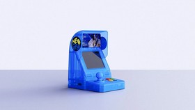 SNK NEOGEO Samurai Shodown Limited Edition Mini Console - Ukyo Tachibana Blue [R