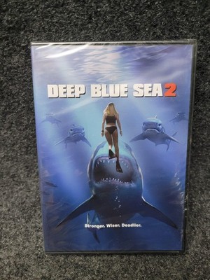 Deep Blue Sea 2 DVD Warner Bros Shark Horror Action R 2018 Widescreen Movie
