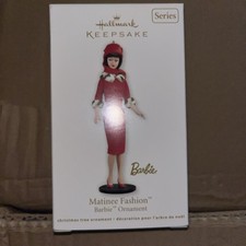 Hallmark Keepsake 2012 Christmas Tree Ornament Barbie Matinee Fashion New