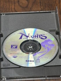 SEGA NiGHTS into Dreams... (Sega Saturn, 1996) Action Adventure w/ Manual