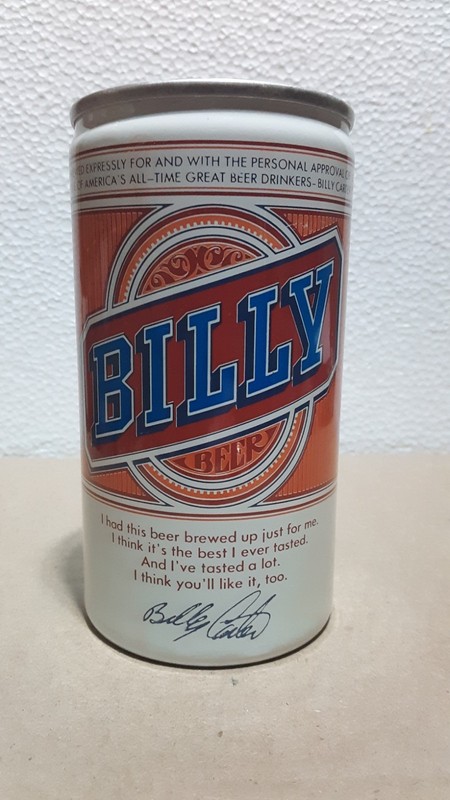Billy Beer Can, empty, Fall City Brewing, Louisville, Ky. 