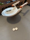 Vintage Dinky Toys 358 Star Trek USS Enterprise NCC 1701 ORG. PAINT W/ POD