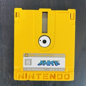 Metroid With Sticker Nintendo Famicom Disk System 1986 FMC-MET Action Retro Game