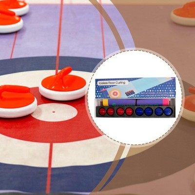Tabletop Curling Spiel Tragbare Unterhaltung Indoor Spaß für Kinder Erwachsene