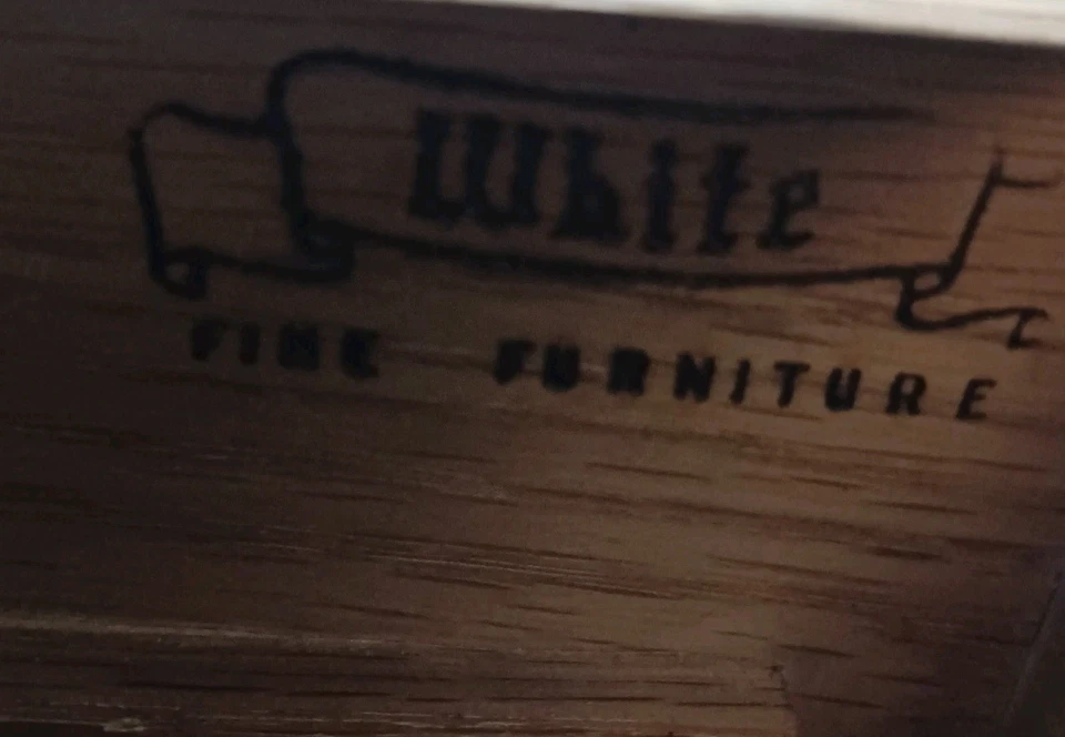 Mandarin Collection End Table/Cabinet by White Furniture - Image 4 of 4