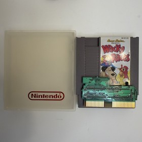 Wacky Races Nintendo NES +Collector Case Tested Authentic CLEAN